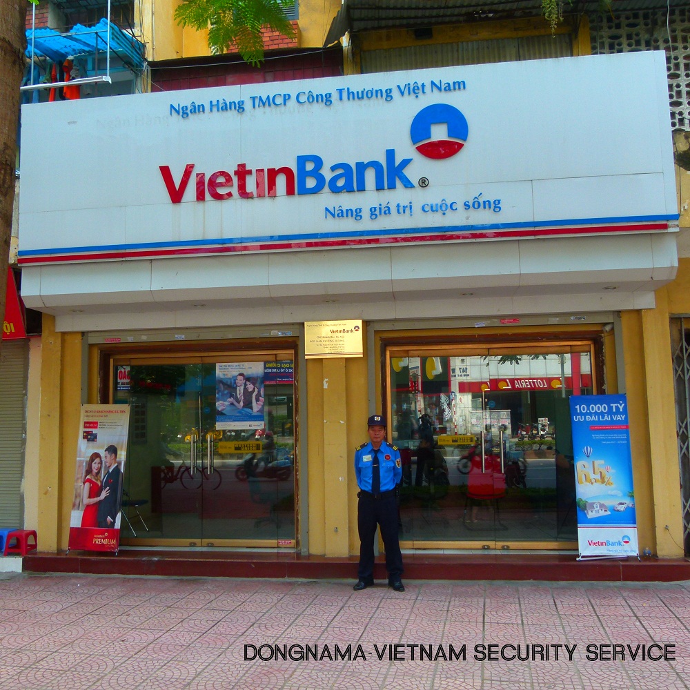 Bảo vệ ngân hàng - Công Ty Cổ Phần Kinh Doanh Dịch Vụ Bảo Vệ Đông Nam á - Việt Nam